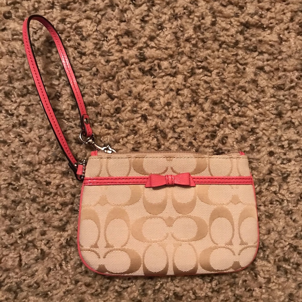 Coach wristlet